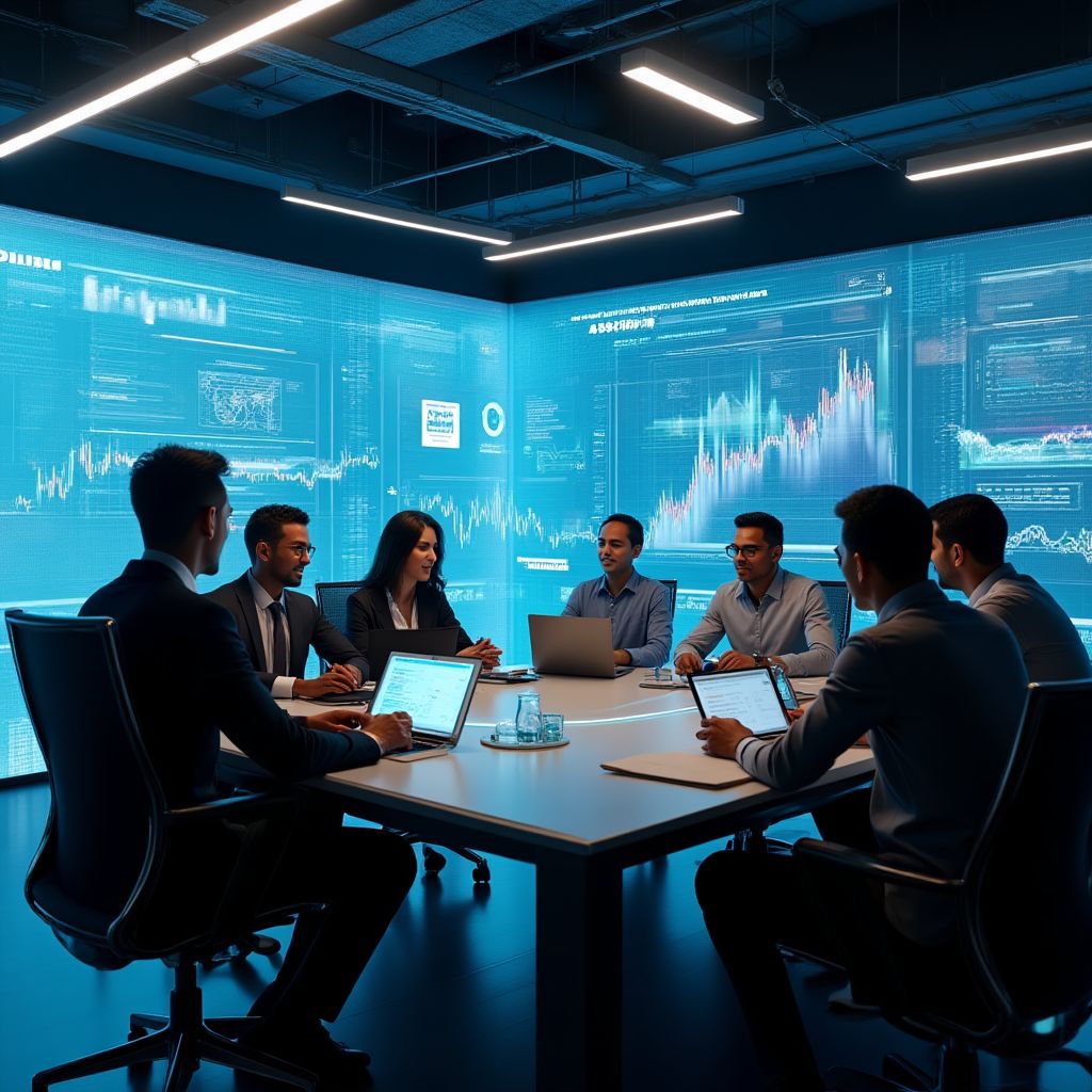 Equipo analizando oportunidades de inversión en Colombia
